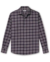 Peter Millar - Maywood Checked Cotton-flannel Shirt - Lyst