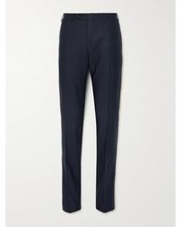 Canali - Impeccable Slim-fit Super 130s Wool Suit Trousers - Lyst