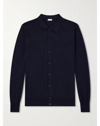 Caruso - Silk And Cotton-Blend Cardigan - Lyst