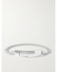 Bottega Veneta - Sterling Silver Chain Bracelet - Lyst