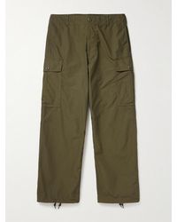 Beams Plus - Straight-leg Cotton-ripstop Trousers - Lyst