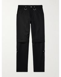 Givenchy - Straight-leg Tech-virgin Wool Cargo Trousers - Lyst