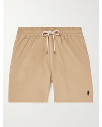 Polo Ralph Lauren - Traveler Straight-leg Mid-length Swim Shorts - Lyst