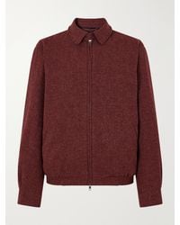 Portuguese Flannel - Aurelia Wool-Tweed Blouson Jacket - Lyst