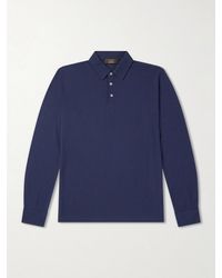 Slowear - Zanone Slim-Fit Icecotton Piqué Polo Shirt - Lyst