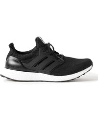 adidas Originals Ultraboost 20 Rubber-trimmed Primeknit Running Sneakers in  Black for Men - Lyst