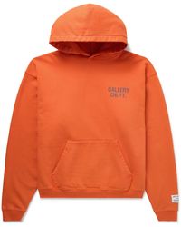 GALLERY DEPT. - 90's Oversized Logo-Print Cotton-Jersey Hoodie - Lyst
