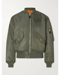 Human Made - Logo-Appliquéd Padded Shell Bomber Jacket - Lyst