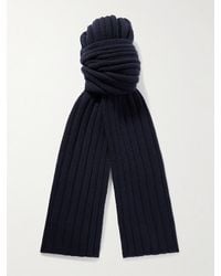 James Purdey & Sons - Ribbed Cashmere Scarf - Lyst