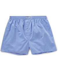Derek Rose - Amalfi Cotton Boxer Shorts - Lyst