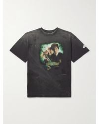 SAINT Mxxxxxx - Harry Potter And The Chamber Of Secrets Printed Cotton-Jersey T-Shirt - Lyst