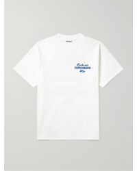 Carhartt - T-shirt in jersey di cotone con stampa Mechanics - Lyst