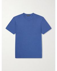 Tom Ford - Lyocell And Cotton-blend T-shirt - Lyst
