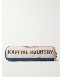 Kapital - Boston Bowling-Tasche aus Canvas mit Print - Lyst