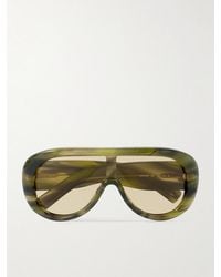 Gucci - Aviator-Style Acetate Sunglasses - Lyst