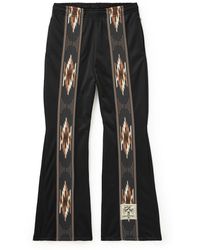 Kapital - Kochi & Zephyr Straight-leg Webbing-trimmed Jersey Sweatpants - Lyst