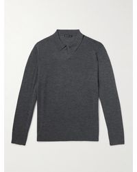 James Perse - Cashmere Polo Shirt - Lyst