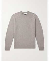 Altea - Wool And Cashmere-Blend Sweater - Lyst