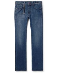 Incotex - Slim-fit Straight-leg Jeans - Lyst