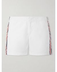 Orlebar Brown - Setter Straight-Leg Short-Length Striped Swim Shorts - Lyst