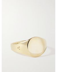 Tom Wood - Mini Signet Recycled Gold Ring - Lyst