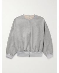 Fear Of God - Double-faced Wool And Cashmere-blend Bomber Jacket - Lyst