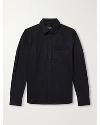 Rag & Bone - Wool-Blend Flannel Overshirt - Lyst