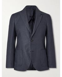 Lardini - Linen-Twill Suit Jacket - Lyst