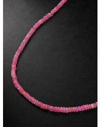 JIA JIA - Mini Gold Opal Beaded Necklace - Lyst