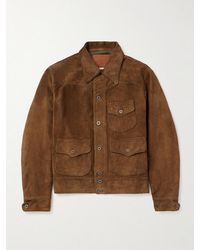 RRL - Suede Jacket - Lyst