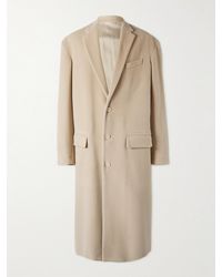 Balenciaga - Oversized Brushed Alpaca And Wool-blend Coat - Lyst