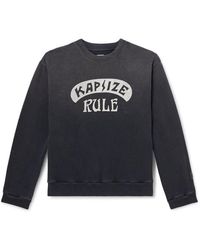Kapital - Printed Cotton-Jersey Sweatshirt - Lyst