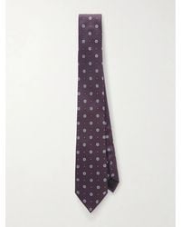 Saint Laurent - 7cm Silk-jacquard Tie - Lyst