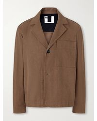 Margaret Howell - Mhl. Minimal Cotton-Drill Blazer - Lyst