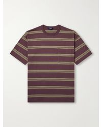 Comme des Garçons - Striped Cotton-Jersey T-Shirt - Lyst