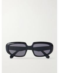 Loewe - Anagram Round-Frame Acetate Sunglasses - Lyst