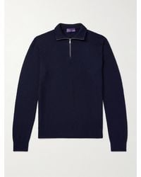 Ralph Lauren - Troyer aus einer Seiden-Baumwollmischung - Lyst