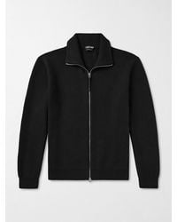 Tom Ford - Wool-Blend Zip-Up Cardigan - Lyst