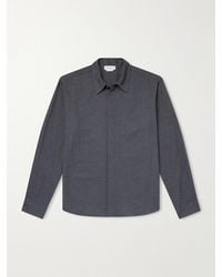 Gabriela Hearst - Abbe Cotton And Cashmere-Blend Shirt - Lyst