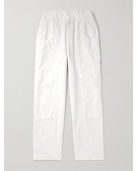 Dries Van Noten - Straight-Leg Cotton Cargo Trousers - Lyst