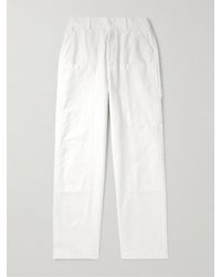 Dries Van Noten - Straight-leg Cotton Cargo Trousers - Lyst