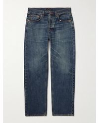Nudie Jeans - Tuff Tony Straight-Leg Organic Jeans - Lyst