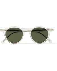 Oliver Peoples - Op-13 Round-frame Acetate Sunglasses - Lyst