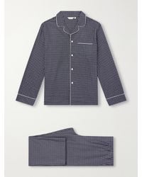 Derek Rose - Braemar 32 Checked Cotton-Twill Pyjama Set - Lyst