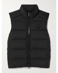 Canada Goose - Crofton Logo-appliquéd Quilted Enduraluxe® Down Gilet - Lyst