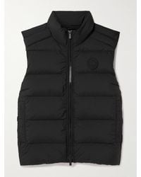 Canada Goose - Crofton Logo-appliquéd Quilted Enduraluxe® Down Gilet - Lyst