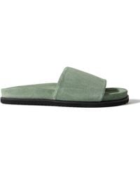 MR P. - David Regenerated Suede By Evolo Sandals - Lyst