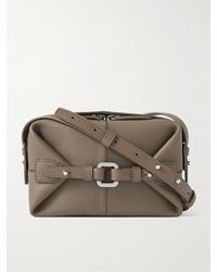 Bonastre - Air Embellished Panelled Leather Messenger Bag - Lyst