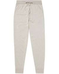 John Smedley - Henning Tapered Merino Wool Sweatpants - Lyst