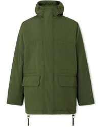 Laminar - Padded Shell Hooded Parka - Lyst